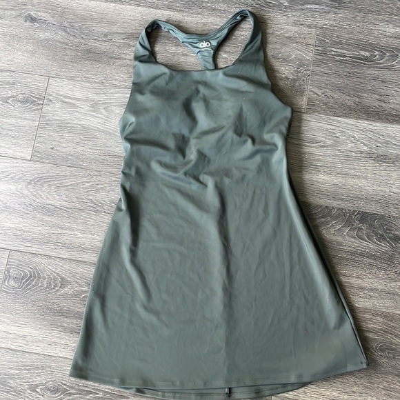 ALO Yoga Airlift Fly Dress - Dark Cactus L - Picture 4 of 8
